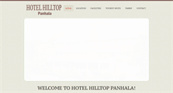 Desktop Screenshot of hotelhilltop.com
